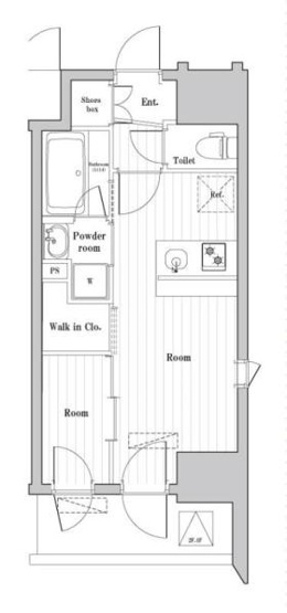 【間取り】 | アークマーク大森町アジールコート | 間取り図