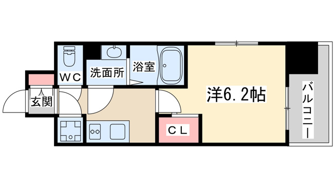 【間取り】 | エスリード南森町