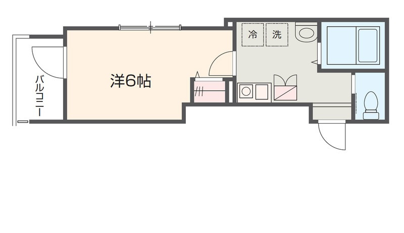 エスペリア蒲田の間取り|間取りです。
