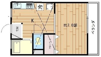 【間取り】 | エルムⅡ | 間取りです。
