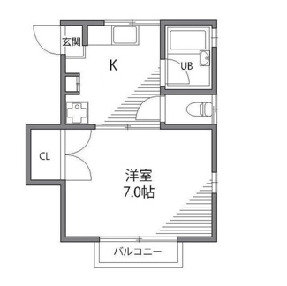 【間取り】 | ＴＢコーポ | 間取りです。