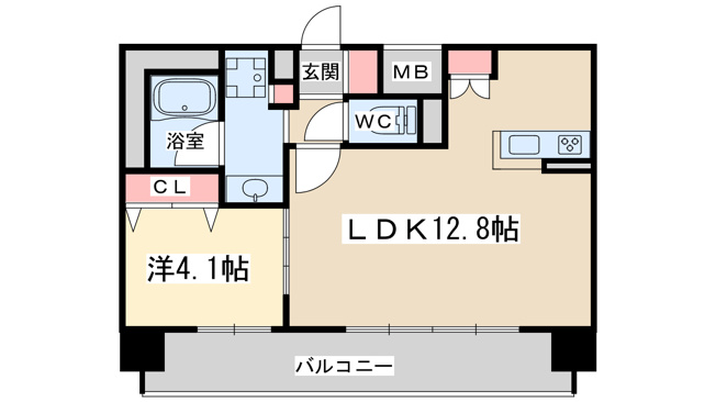 【間取り】 | ソルレヴェンテ新梅田