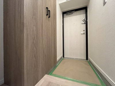 【玄関】 | ライオンズマンション今宿 | シューズボックス付きなので玄関をきれいに保てます☆靴が多い方も収納場所には困りません☆
