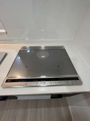 【キッチン】 | ライオンズマンション今宿 | 火を使わないので小さなお子様とも料理を楽しめるIHクッキングヒーター♪