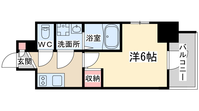 【間取り】 | エスリード大阪梅田リュクス