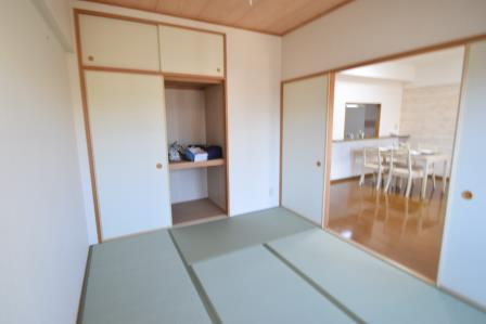 ソレイユ華の寝室|キレイな和室です