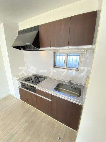 大阪市淀川区宮原２丁目の賃貸マンションのキッチン