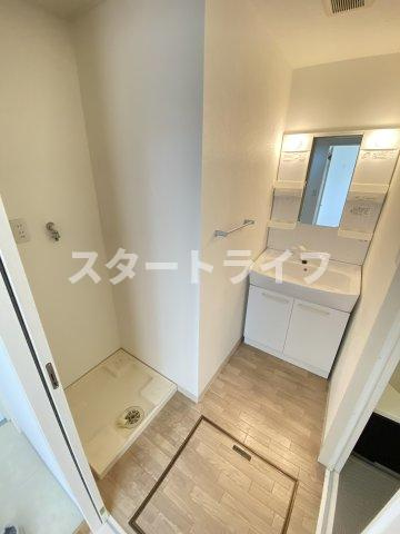大阪市淀川区宮原２丁目の賃貸マンションの洗面所