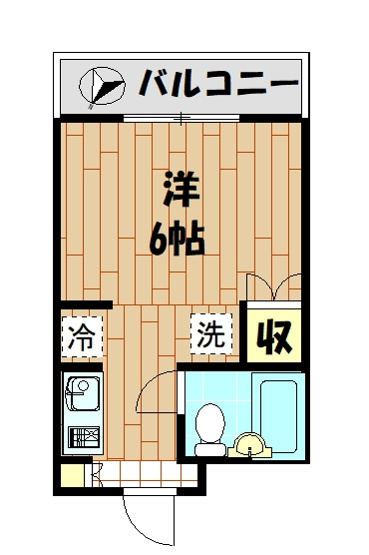 【間取り】 | ハイムエリカ