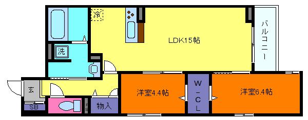CORTE BREEZA御影の間取り