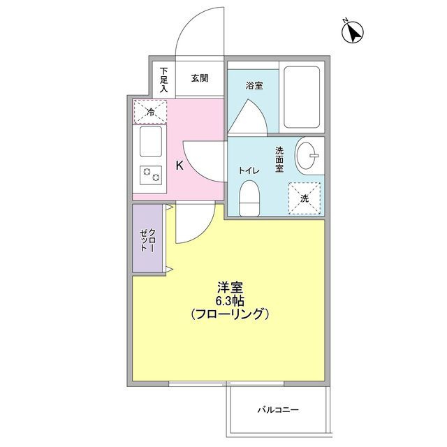 ヒルサイド二子玉川の間取り