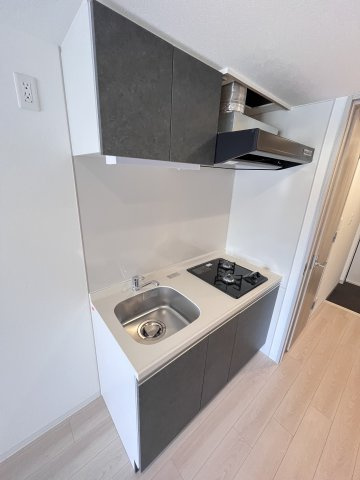 大阪市都島区中野町４丁目の賃貸マンションのキッチン