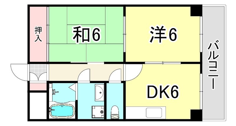 レジデンスミイチの間取り