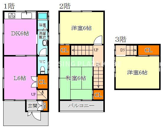 戎町５丁目貸家