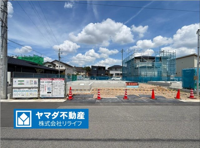 タマタウン　大垣市東前町（安井小）　全３区画分譲の外観|「現地（2026年8月18日）撮影」　
■外観写真　
■ヤマダ不動産　株式会社リライフ　