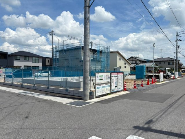 タマタウン　大垣市東前町（安井小）　全３区画分譲の外観|「現地（2026年8月18日）撮影」
■全体写真　
■ヤマダ不動産　株式会社リライフ　