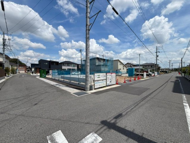 タマタウン　大垣市東前町（安井小）　全３区画分譲の前面道路含む現地写真|「現地（2026年8月18日）撮影」
■前面道路　
■ヤマダ不動産　株式会社リライフ