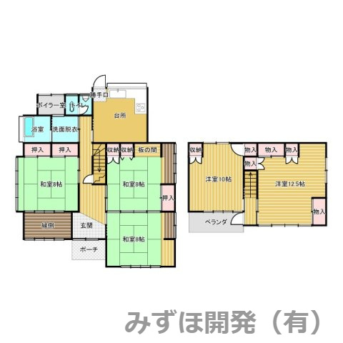 山形市鈴川町3丁目10-22の間取り