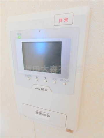 ルーブル蒲田南六番館の設備|TVモニター付オートロック　インタ―ホン