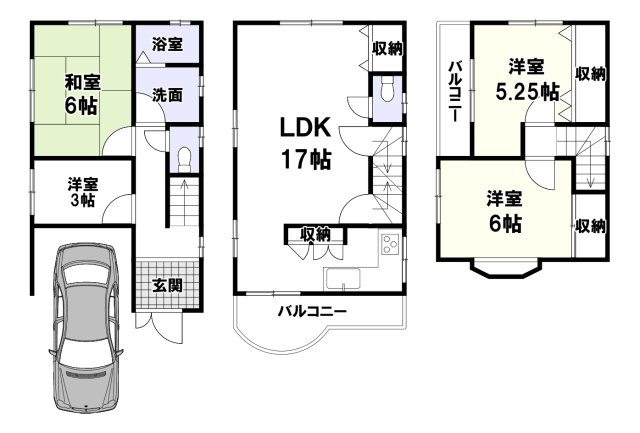 寿町1丁目の間取り