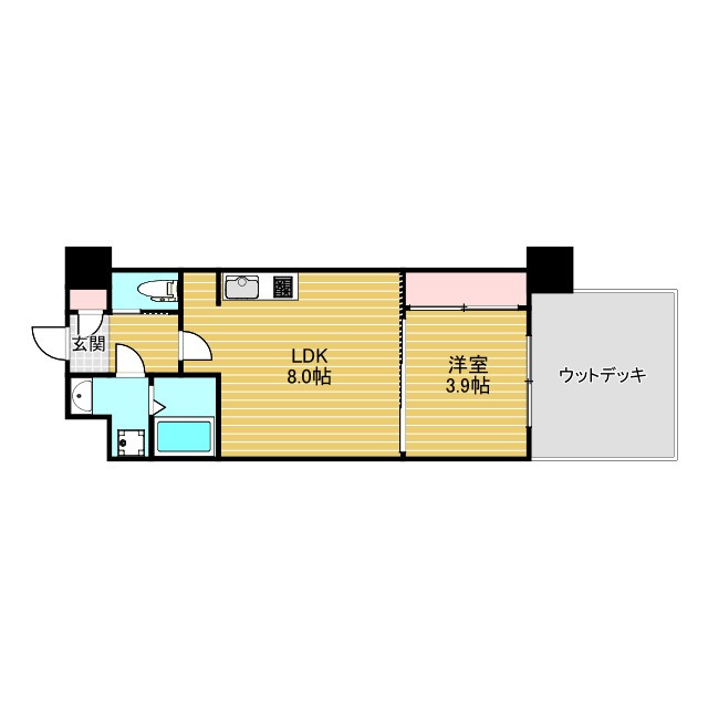 レジディア千里藤白台の間取り