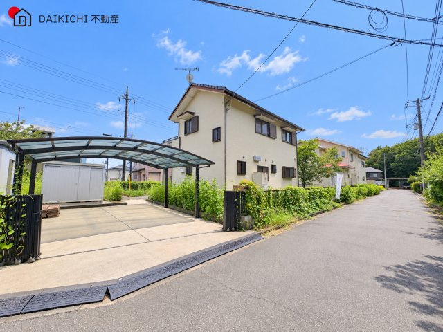 【前面道路含む現地写真】 | 毛呂山町目白台2丁目　中古戸建