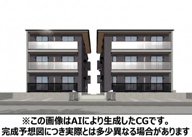 【外観パース】アーバングレイス宮千代1丁目　Ⅱ