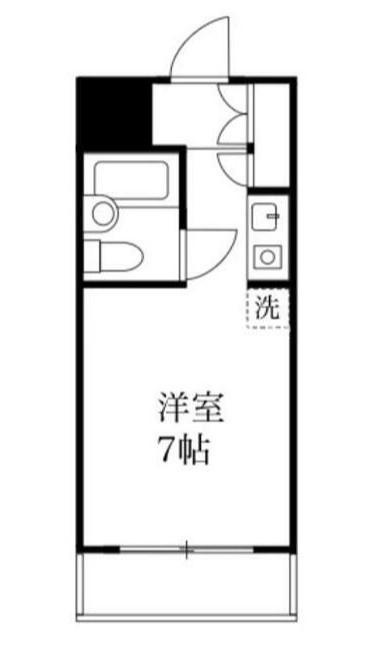 エルミ千駄木の間取り