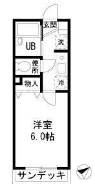 テスタ東小松川の間取り