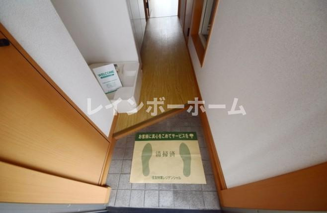 テスタ東小松川の玄関