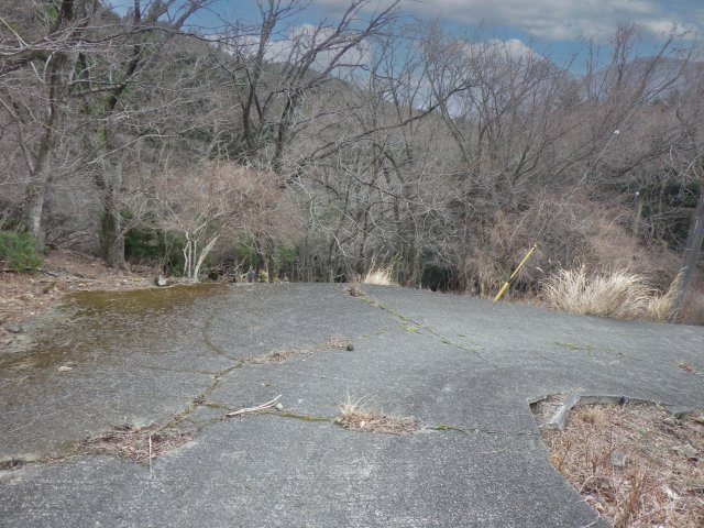 天城ハイランド①の前面道路含む現地写真