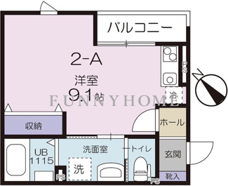 【間取り】 | カーサエビス 2