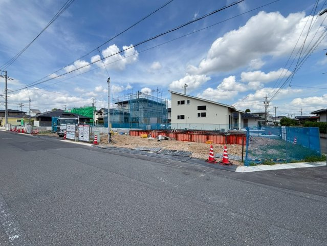 タマタウン　大垣市東前町（安井小）　全３区画分譲の外観|「現地（2026年8月18日）撮影」
■全体写真　
■ヤマダ不動産　株式会社リライフ　