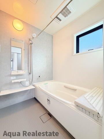 鳴門市大津町吉永　新築分譲住宅の浴室|お風呂です