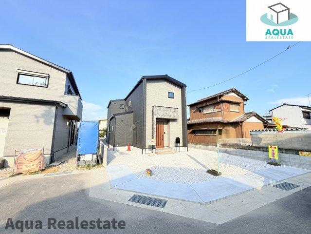 鳴門市大津町吉永　新築分譲住宅の外観|きれいな外観です