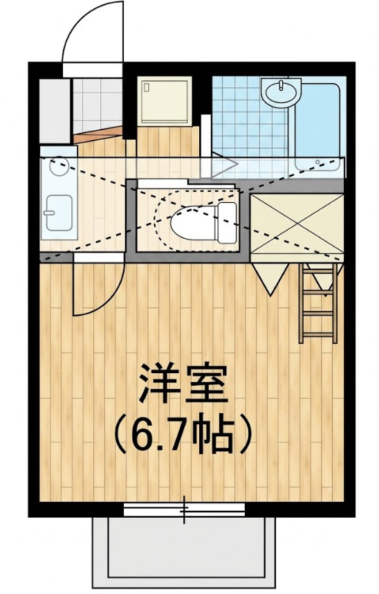 フォルス１２の間取り