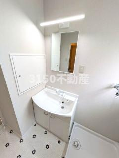 マンション島原の洗面所
