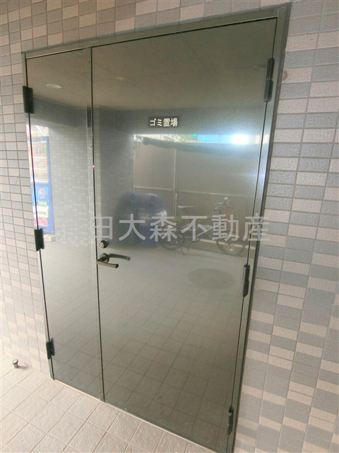 ルーブル大鳥居参番館のその他共用部分|曜日時間関係なくゴミ出し可能なゴミ捨て場！