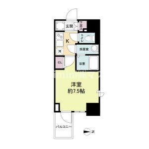 WORVE大阪本町の間取り