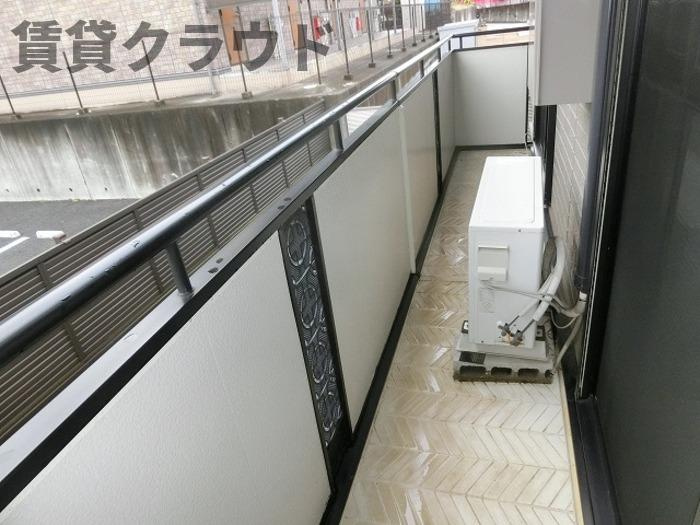 サンハイム　Ⅰのバルコニー|お洗濯にも便利なバルコニー付き