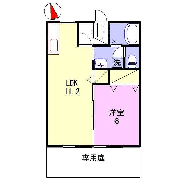 コンフォートシティⅠの間取り