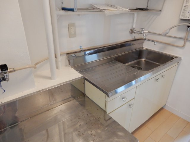 ビレッジハウス榎戸　1号棟のキッチン