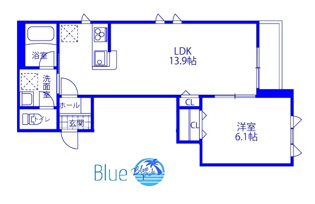 【間取り】 | Blue Heights