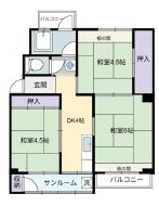 多聞台ビル1号棟の間取り