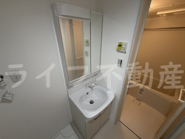 Tio瓢箪山の独立洗面台|独立洗面台です