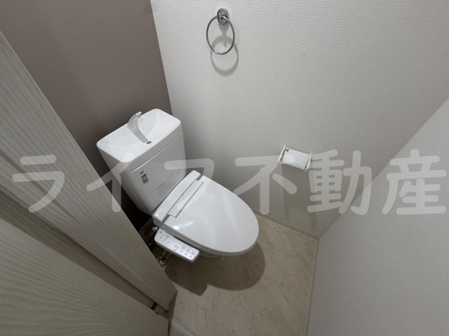Tio瓢箪山のトイレ|落ち着いたトイレです