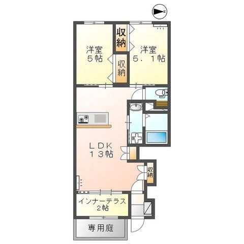 アメニティ　Ｏの間取り