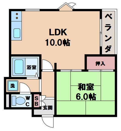 【間取り】 | TNKアベノ