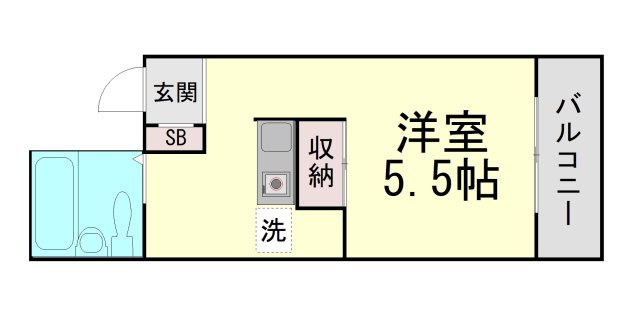 アルテハイム灘の間取り