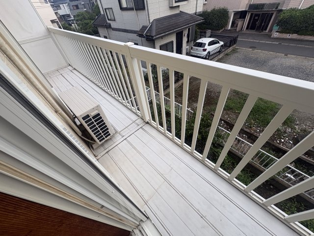 フジハイツⅡのバルコニー